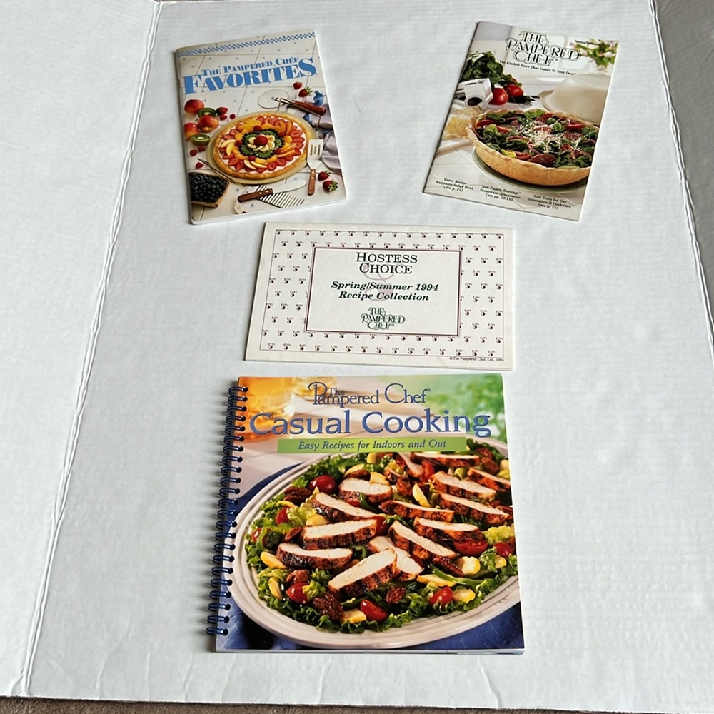 The Pampered Chef Cookbook Collection EUC 1992-2002